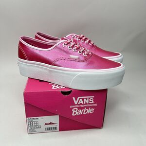 Vans X Barbie Authentic Stac Platform “Hot Pink White” 2023